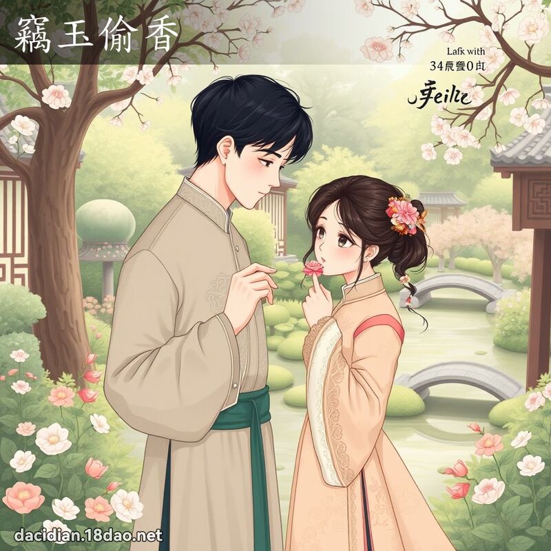竊玉偷香 - 國語大辭典配圖