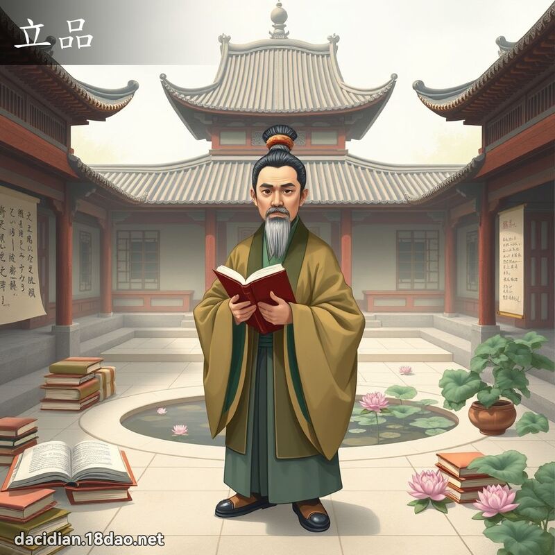 立品 - 国语大辞典配图