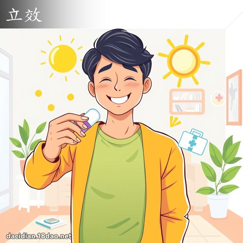 立效 - 国语大辞典配图