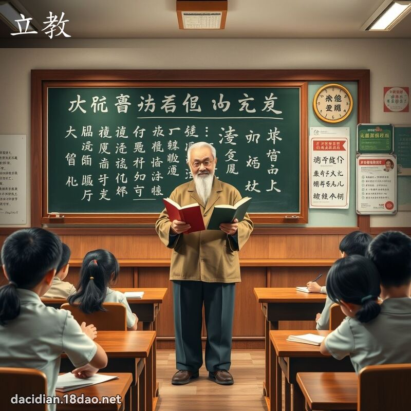 立教 - 國語大辭典配圖