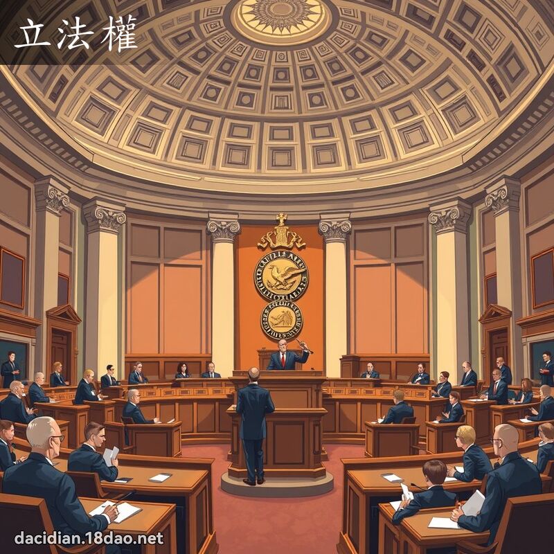 立法权 - 国语大辞典配图