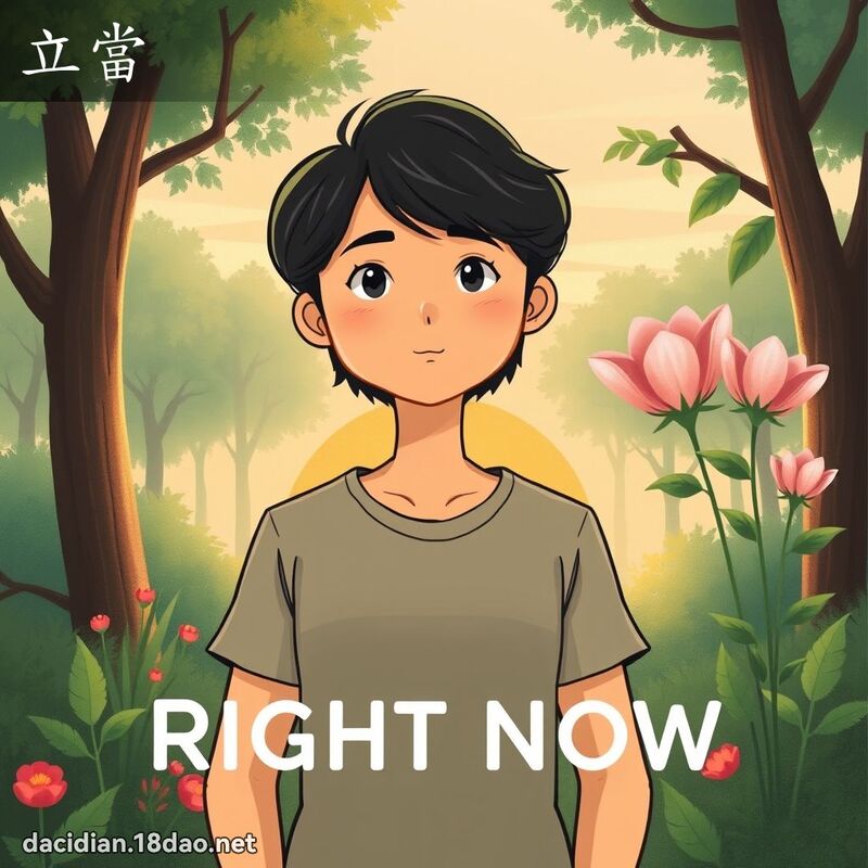 立当 - 国语大辞典配图