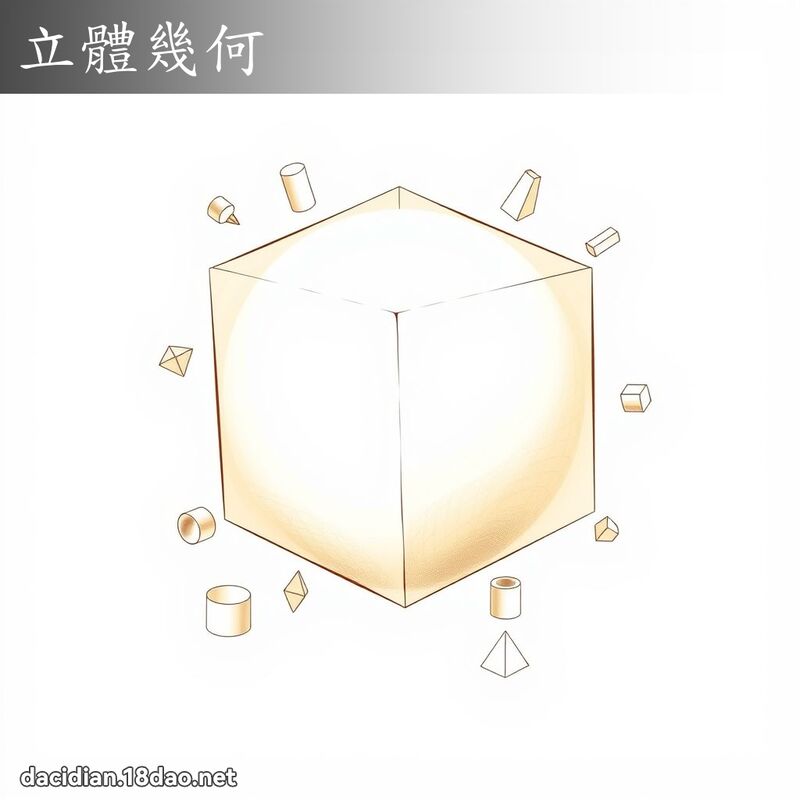 立體幾何 - 國語大辭典配圖
