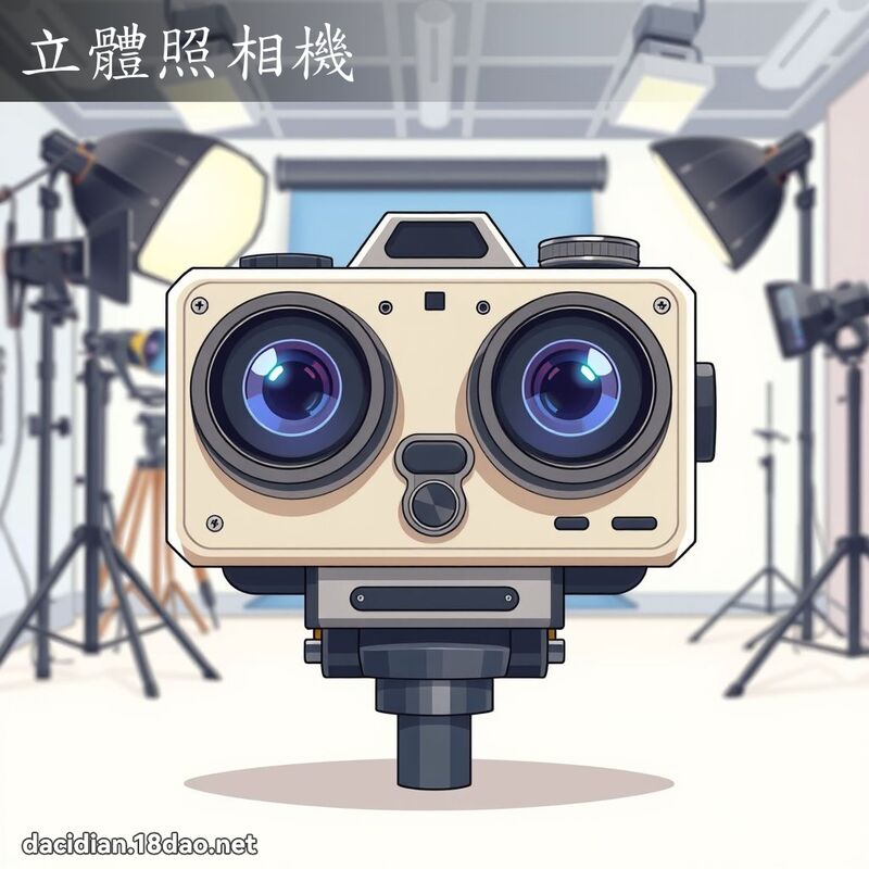 立體照相機 - 國語大辭典配圖