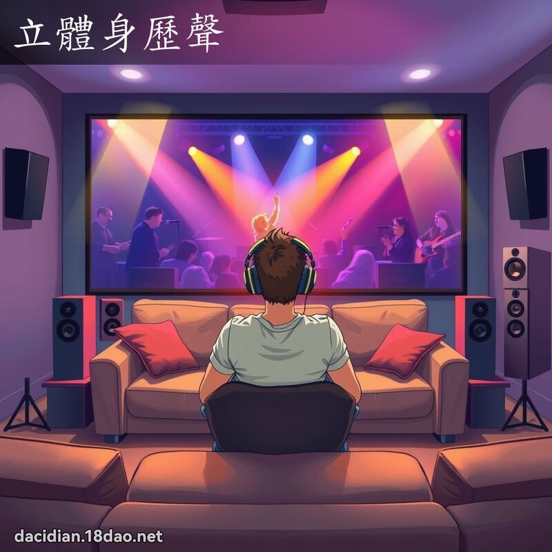 立體身歷聲 - 國語大辭典配圖