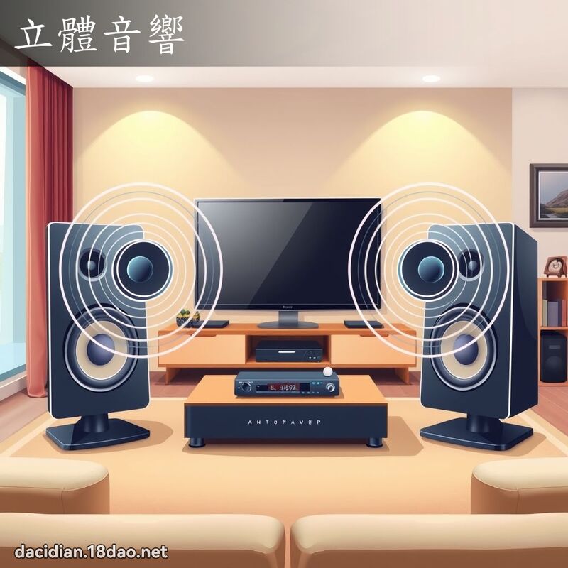 立體音響 - 國語大辭典配圖