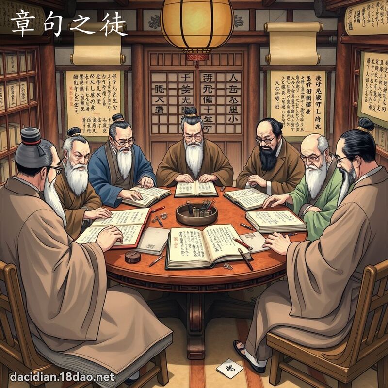章句之徒 - 国语大辞典配图