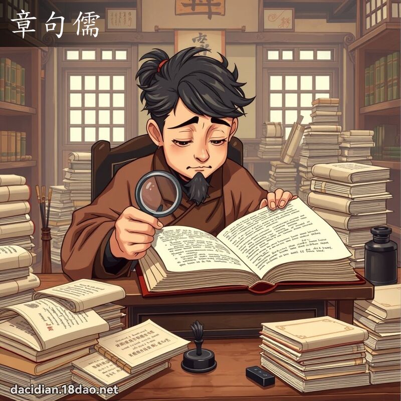 章句儒 - 国语大辞典配图