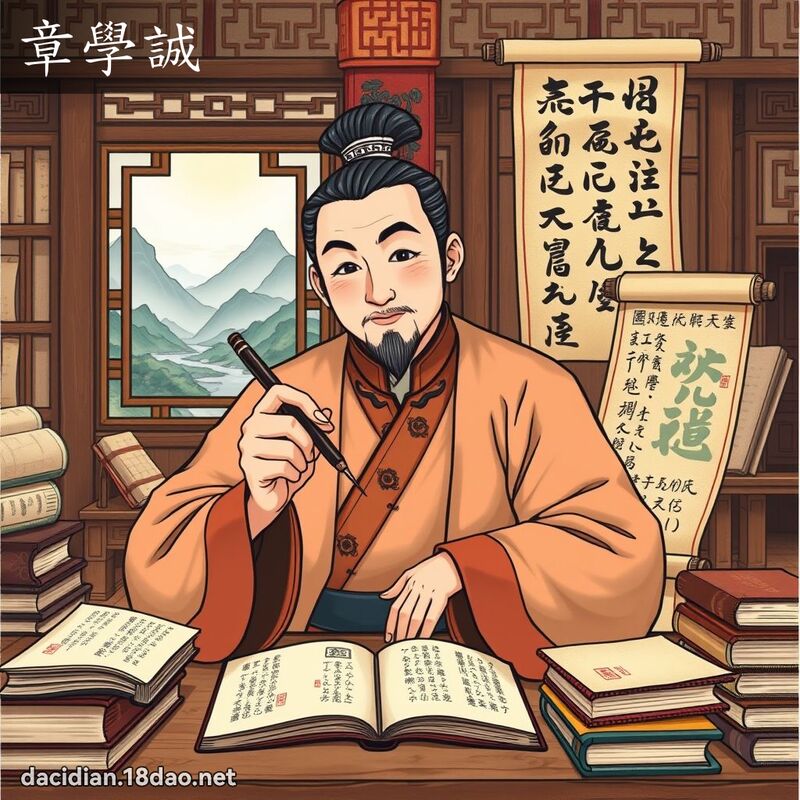 章学诚 - 国语大辞典配图