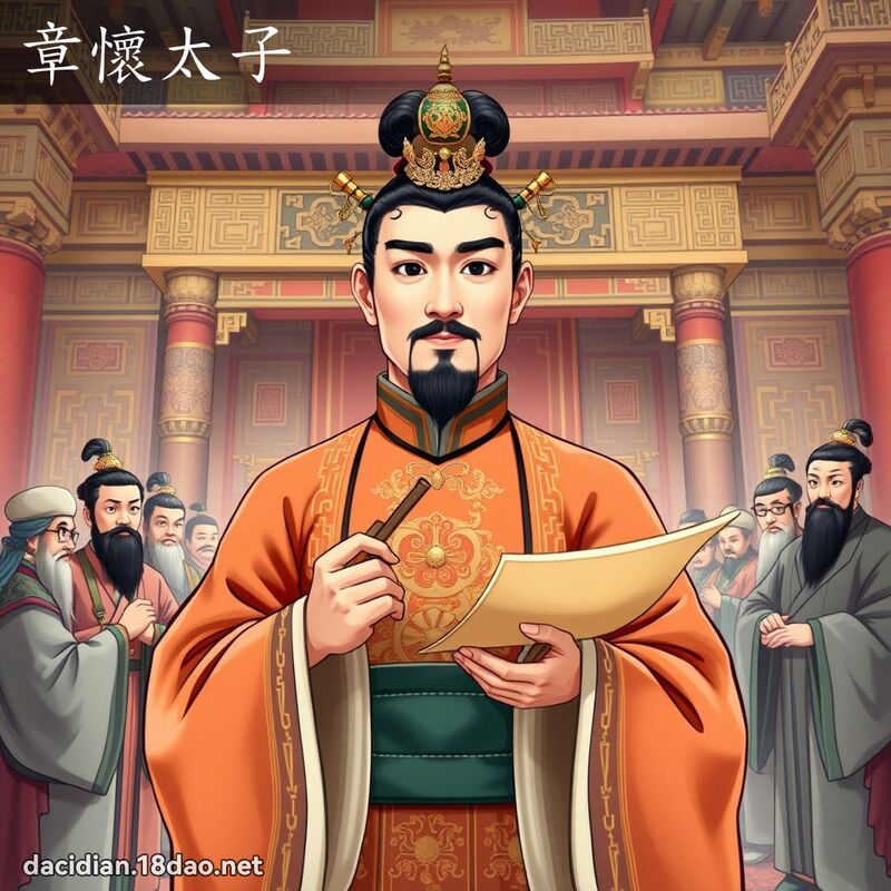 章懷太子 - 國語大辭典配圖