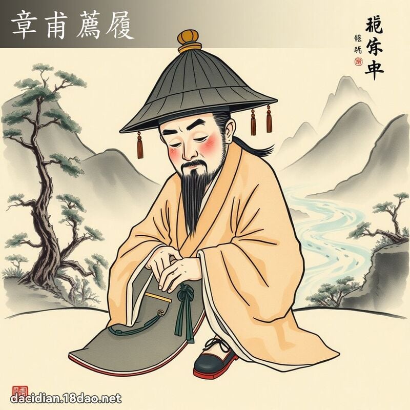 章甫荐履 - 国语大辞典配图