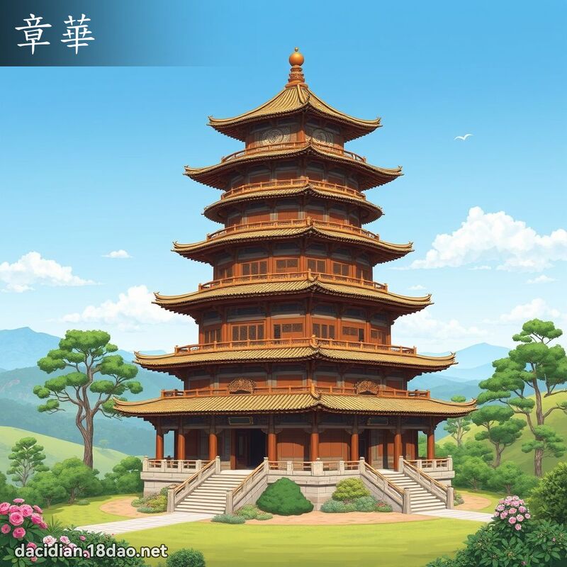 章華 - 國語大辭典配圖