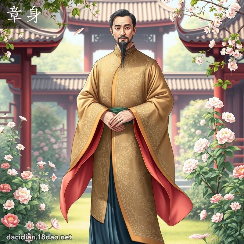 章身 - 國語大辭典配圖