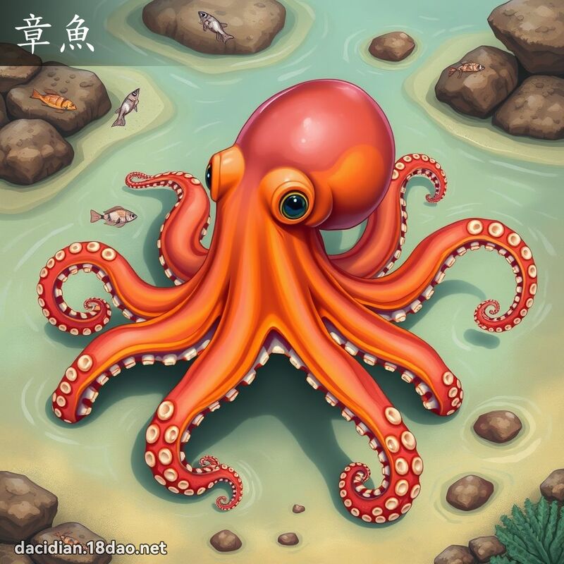 章魚 - 國語大辭典配圖