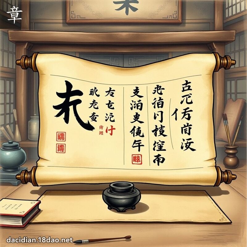 章 - 國語大辭典配圖