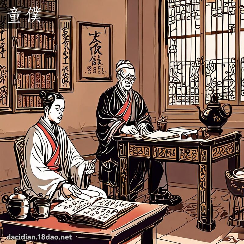 童僕 - 國語大辭典配圖