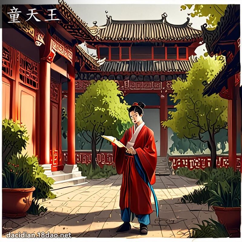 童天王 - 国语大辞典配图