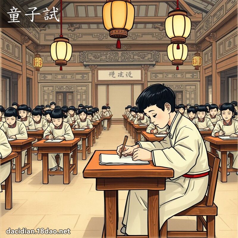 童子试 - 国语大辞典配图