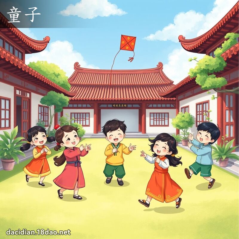 童子 - 國語大辭典配圖