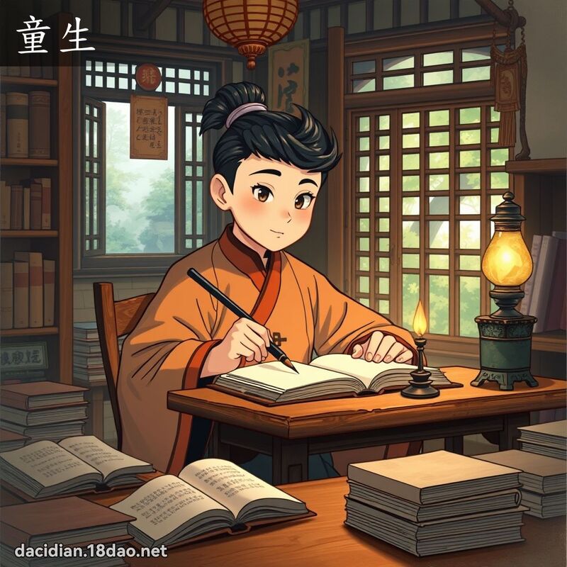 童生 - 国语大辞典配图