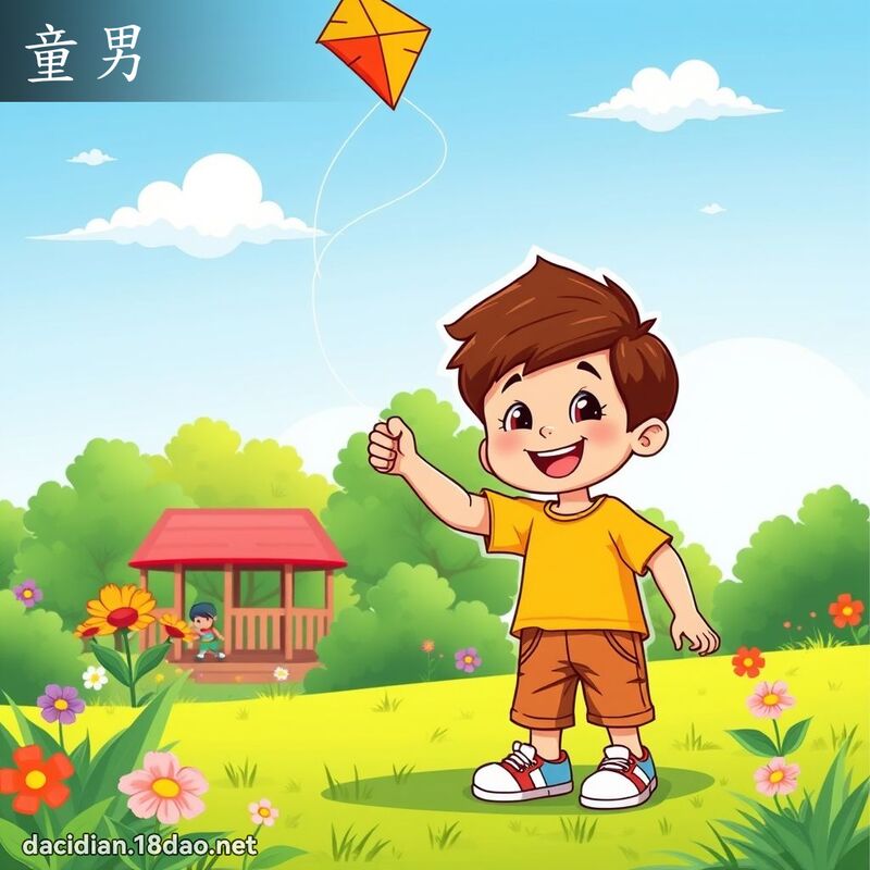童男 - 国语大辞典配图