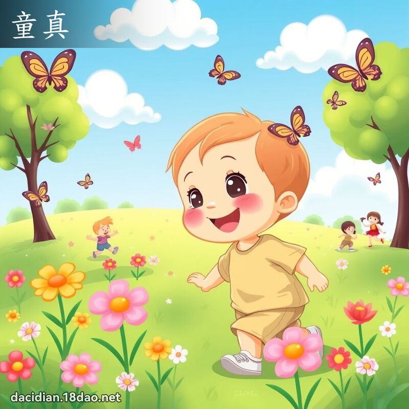 童真 - 国语大辞典配图