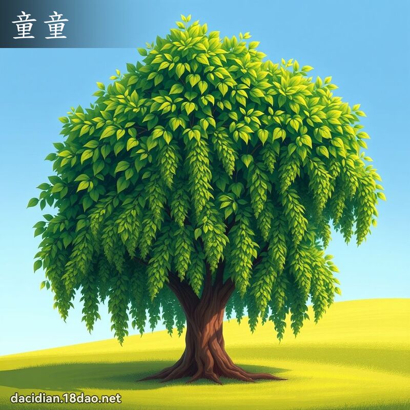 童童 - 国语大辞典配图