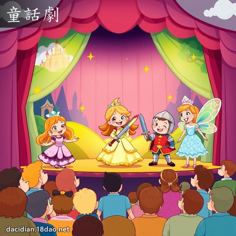 童話劇 - 國語大辭典配圖