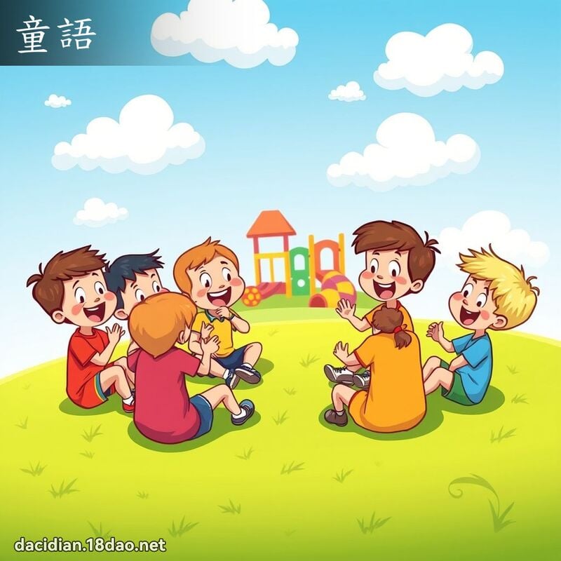 童語 - 國語大辭典配圖
