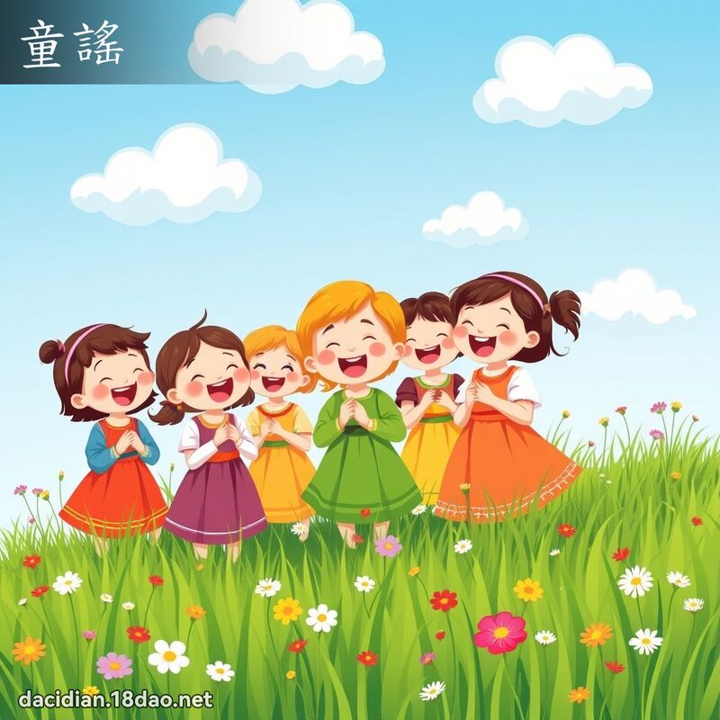 童謠 - 國語大辭典配圖