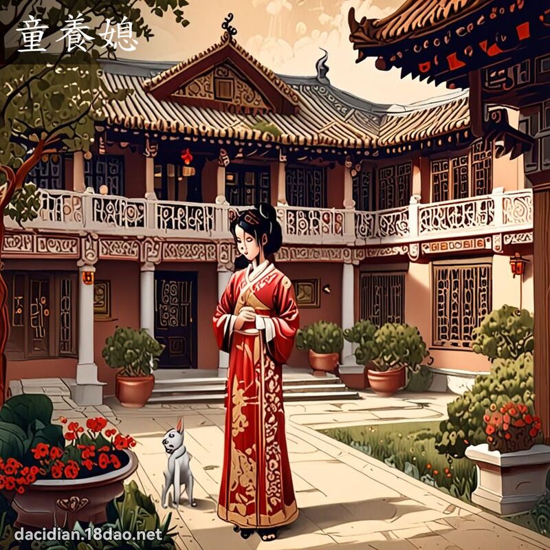 童養媳 - 國語大辭典配圖