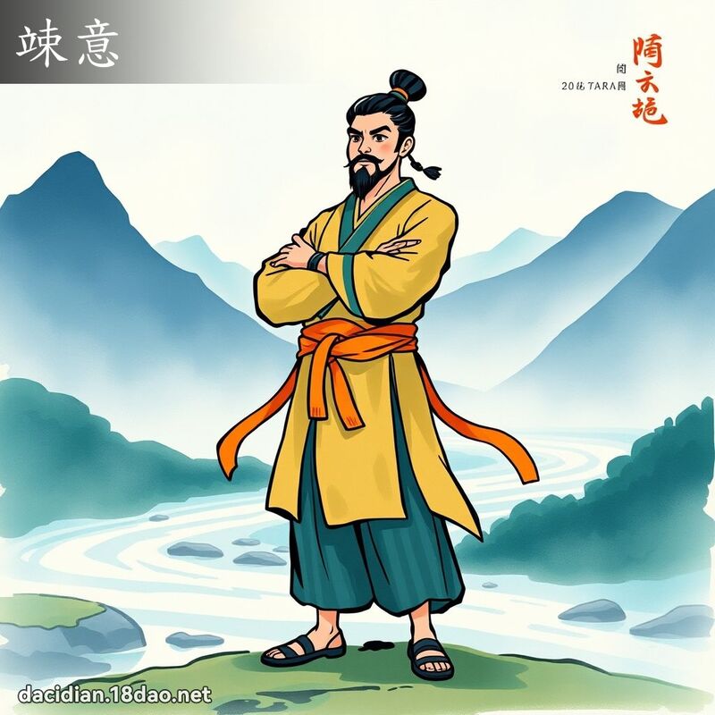 竦意 - 国语大辞典配图