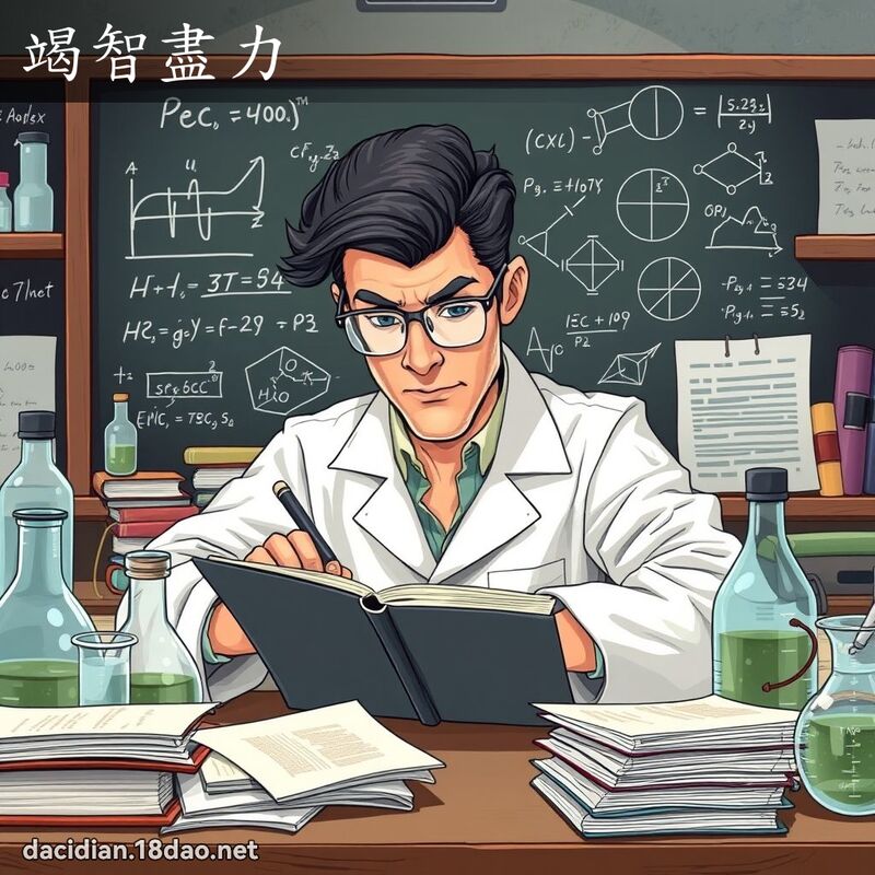 竭智盡力 - 國語大辭典配圖