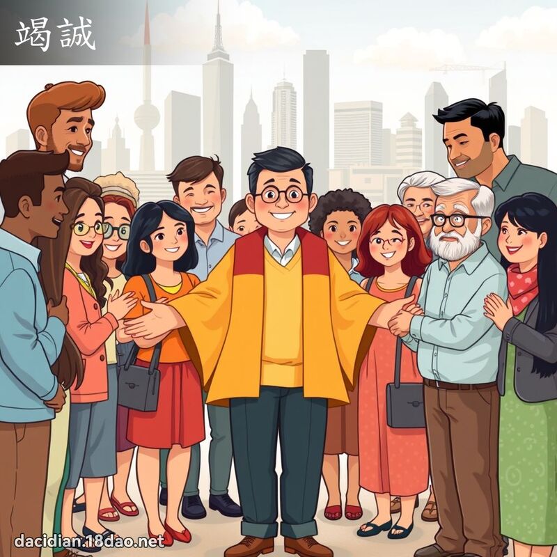 竭诚 - 国语大辞典配图