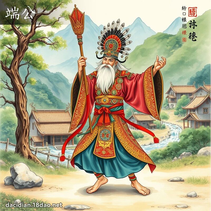 端公 - 國語大辭典配圖