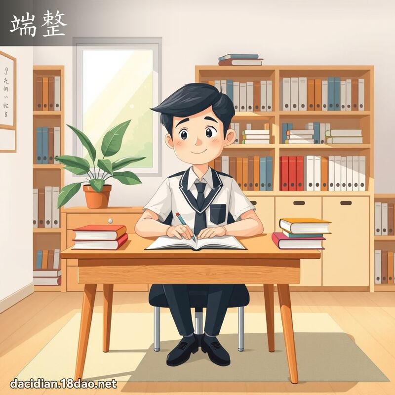 端整 - 國語大辭典配圖