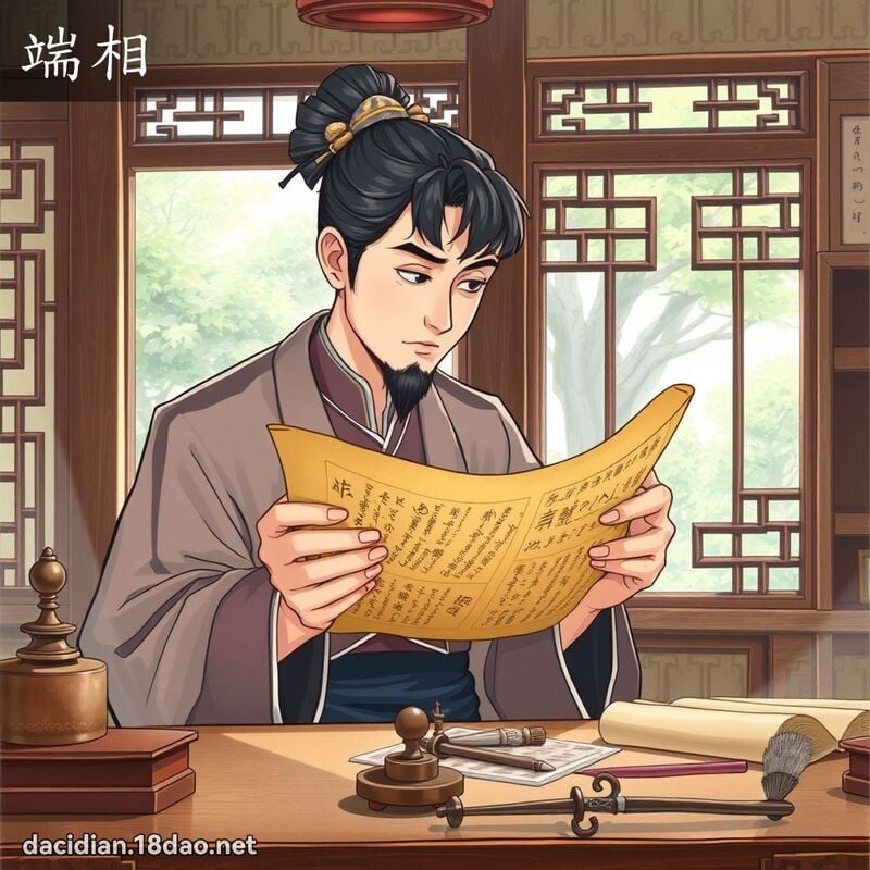 端相 - 国语大辞典配图