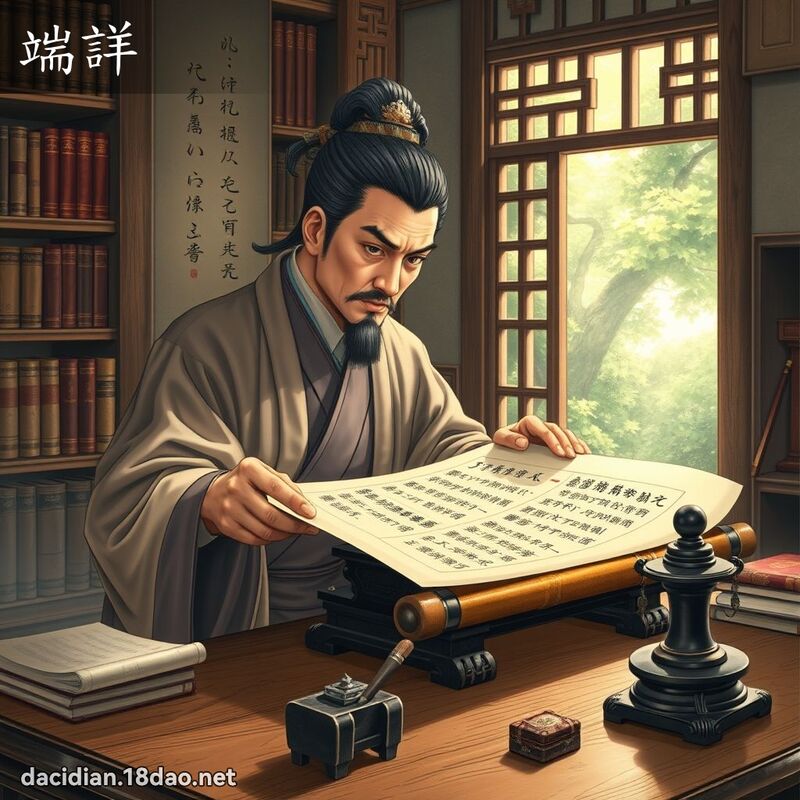端详 - 国语大辞典配图