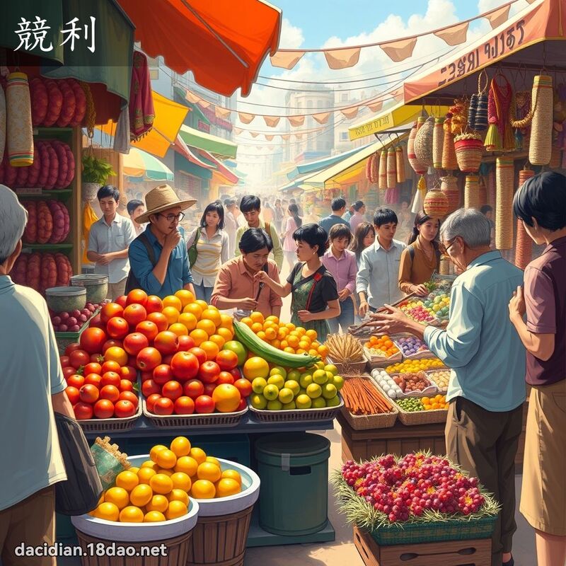 竞利 - 国语大辞典配图