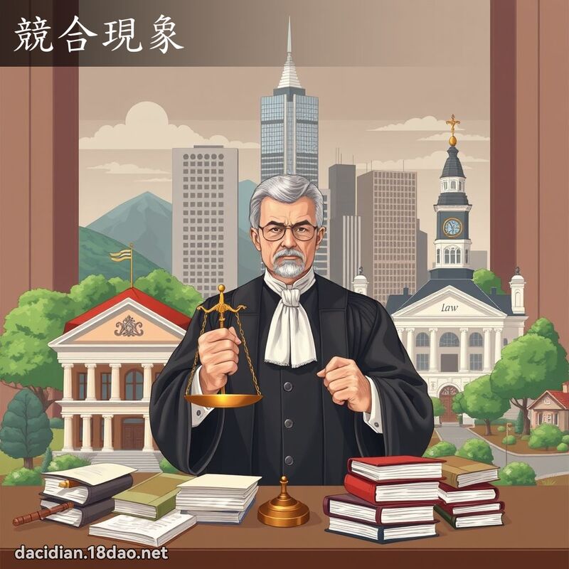 竞合现象 - 国语大辞典配图