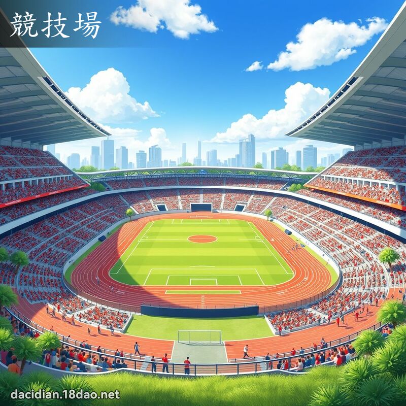 競技場 - 國語大辭典配圖