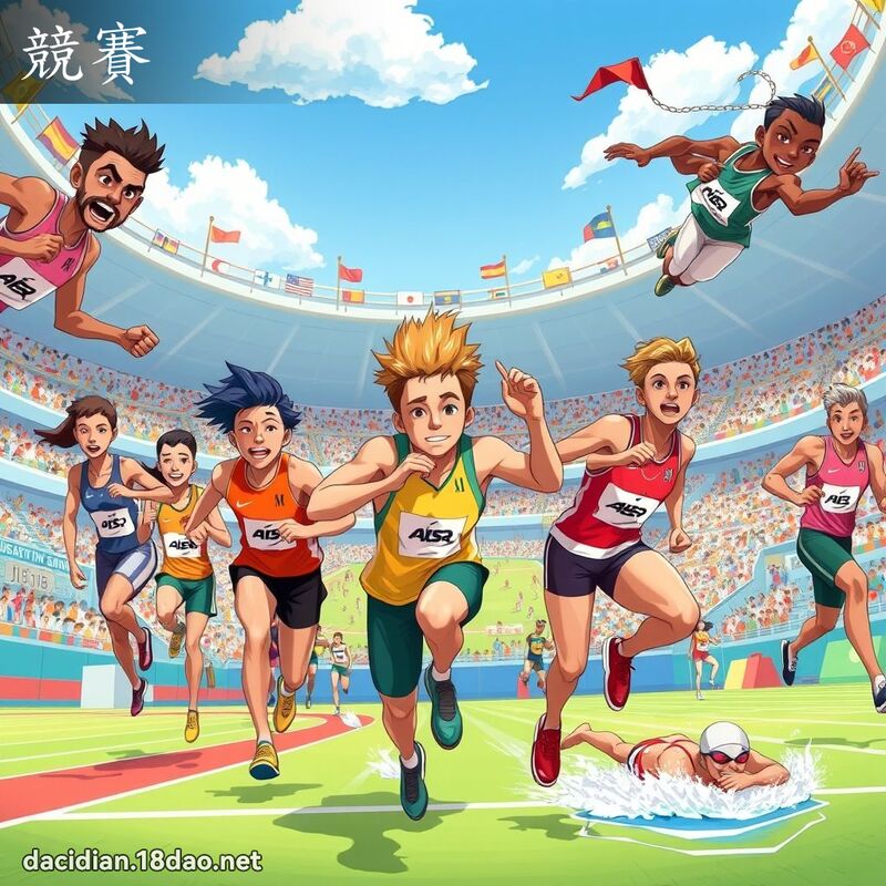 竞赛 - 国语大辞典配图