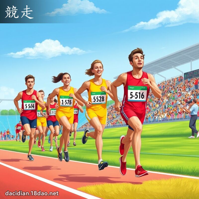 競走 - 國語大辭典配圖