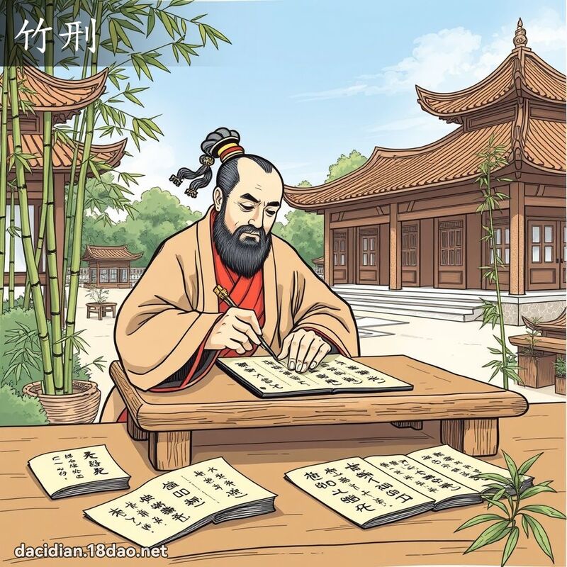 竹刑 - 國語大辭典配圖