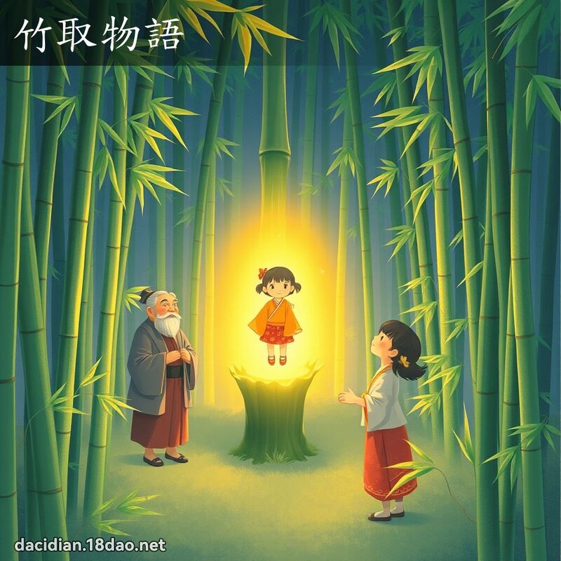 竹取物语 - 国语大辞典配图