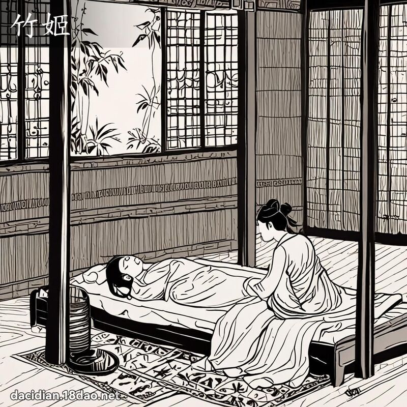 竹姬 - 國語大辭典配圖