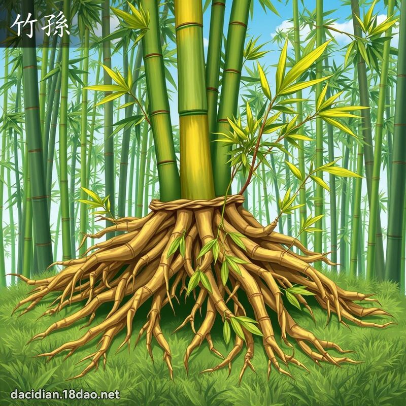 竹孙 - 国语大辞典配图