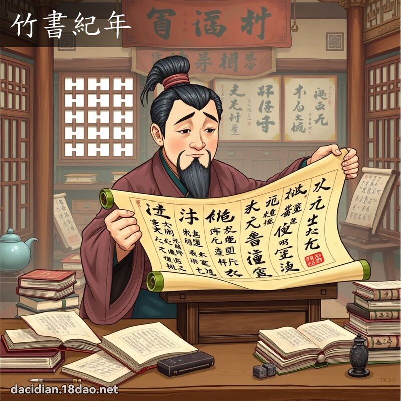 竹書紀年 - 國語大辭典配圖