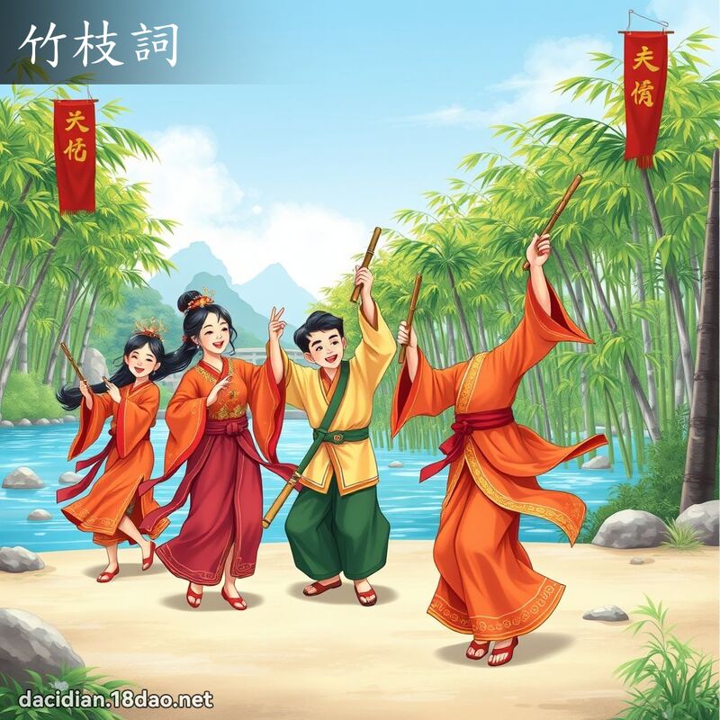 竹枝詞 - 國語大辭典配圖