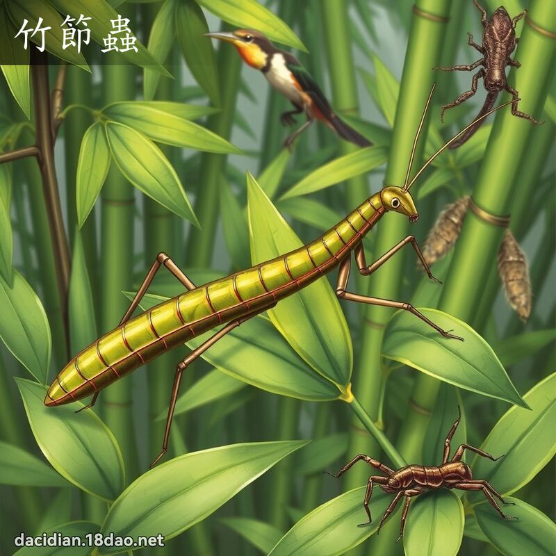 竹節蟲 - 國語大辭典配圖